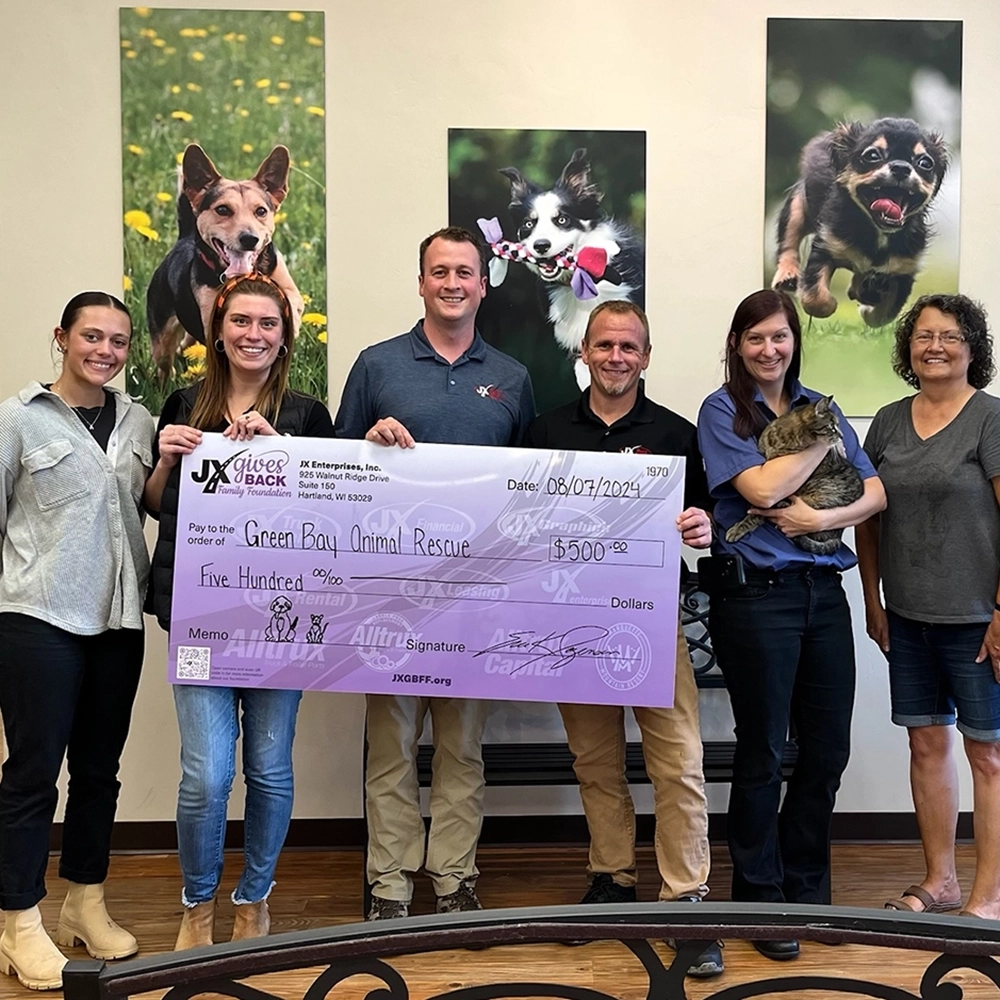 Green Bay Animal Rescue Check Presentation